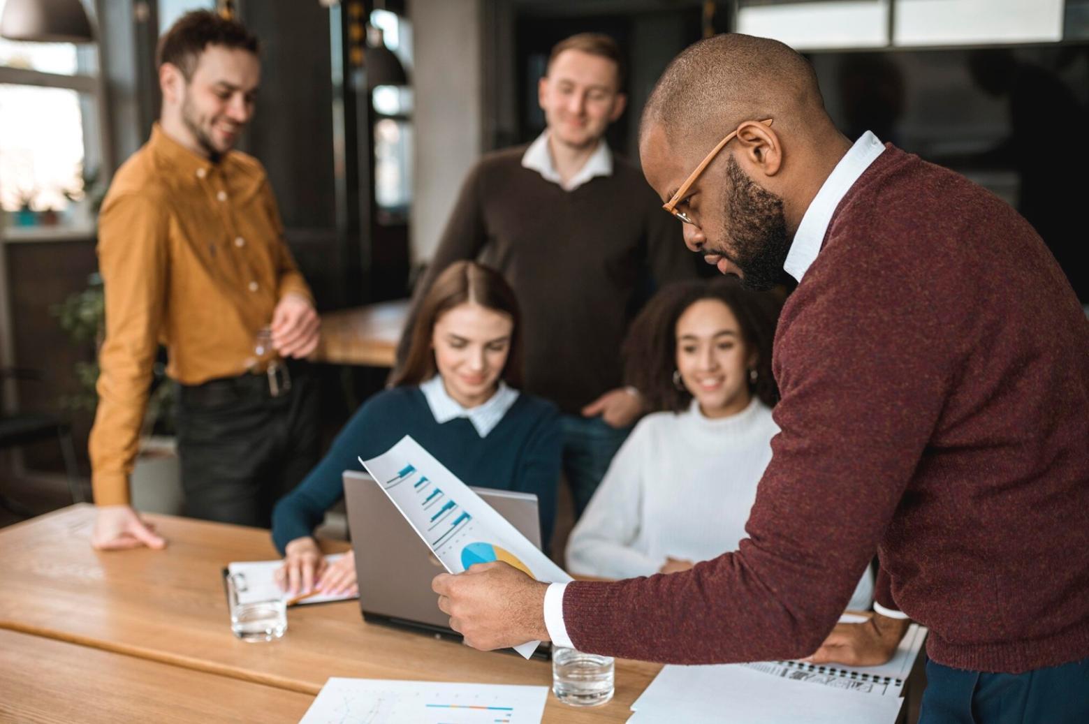 Financial analysis learning materials and workspace setup